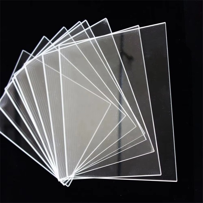 UV Fused Transparent Quartz Glass Plate