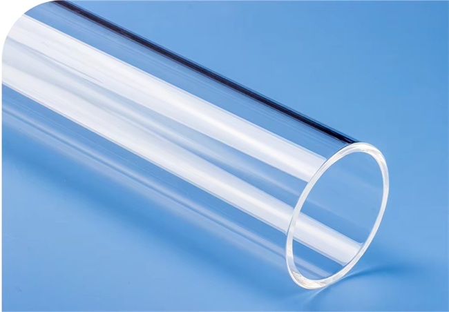 Large size 25 mm 1000-1200 &deg; C tube furnace quartz tube manufacturer