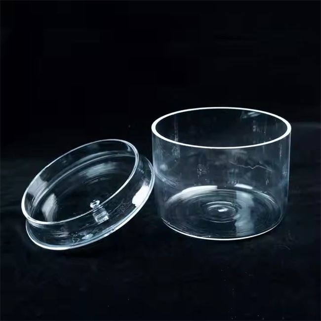 Fabricant de creuset en quartz à haute température avec couverture de laboratoire