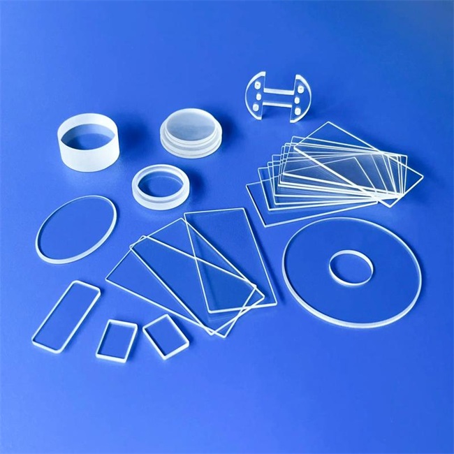 Corrosion resistant JGS2 quartz glass products