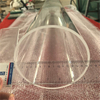 6-7 Feet Large Diameter Transparent Quartz Tube
