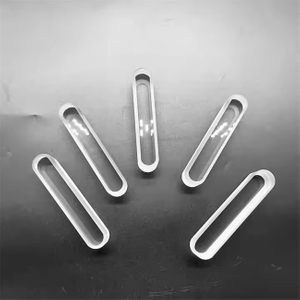 2-100mm Polished Transparent UV Quartz Glass Rod