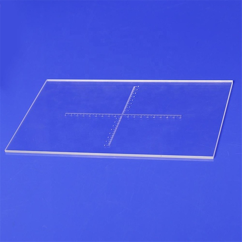 JGS1 UV-optische transparante kwartsplaat