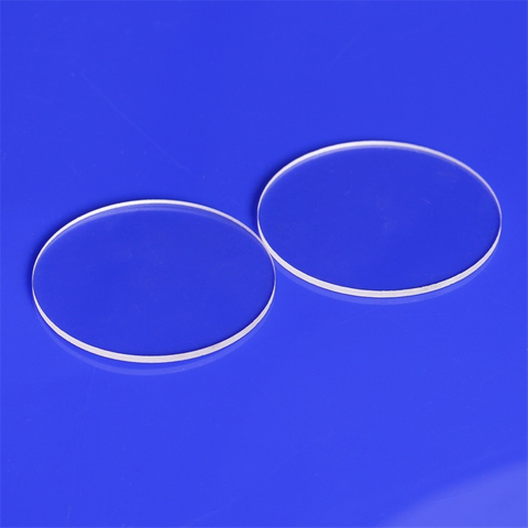 Volledig gepolijste transparante kwartsplaat