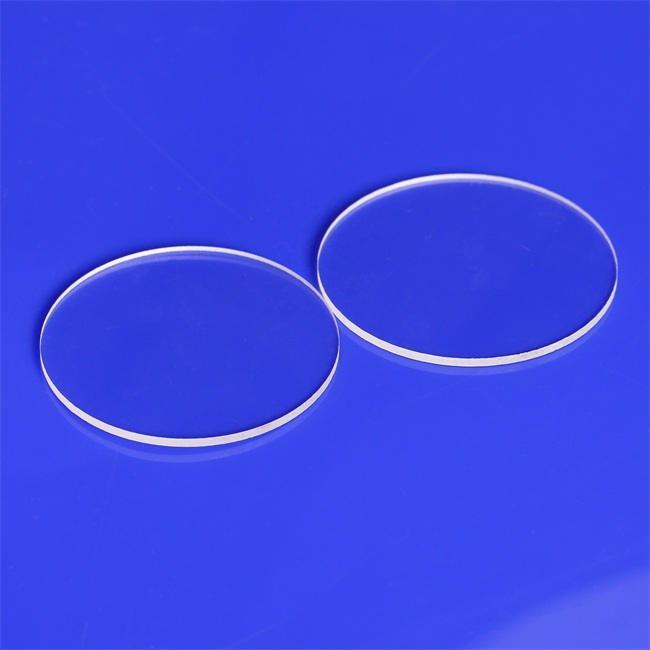 Fully Polished Transparent Quartz Plate