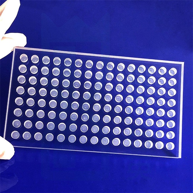 Laboratory 96-well fused silica plate Supplier