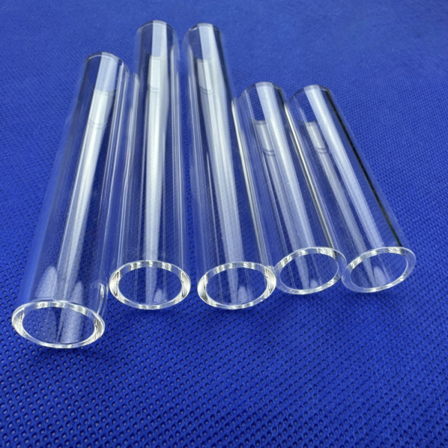 High purity quartz tube for ultraviolet sterilization lamp
