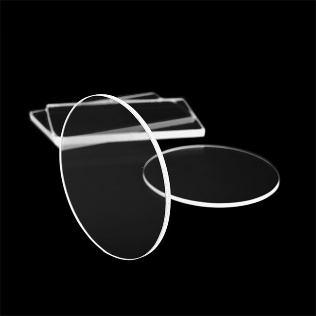 OEM factory of high light transmittance UV quartz plate