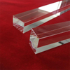  Transparent Square Fused Quartz Glass Rod