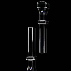 Custom Fire Processed Quartz Glass Tube