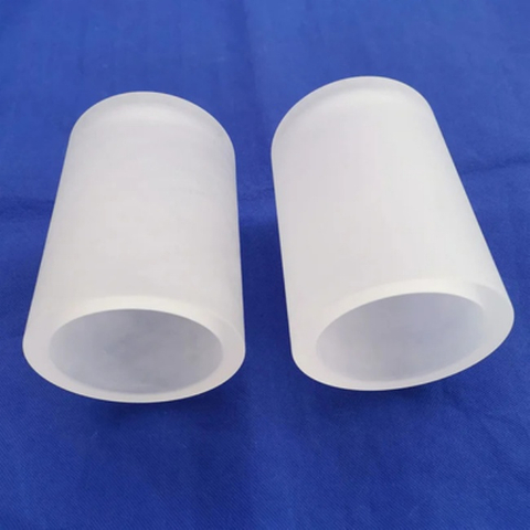 Opaque High Frequency Furnace Quartz Glass Tube