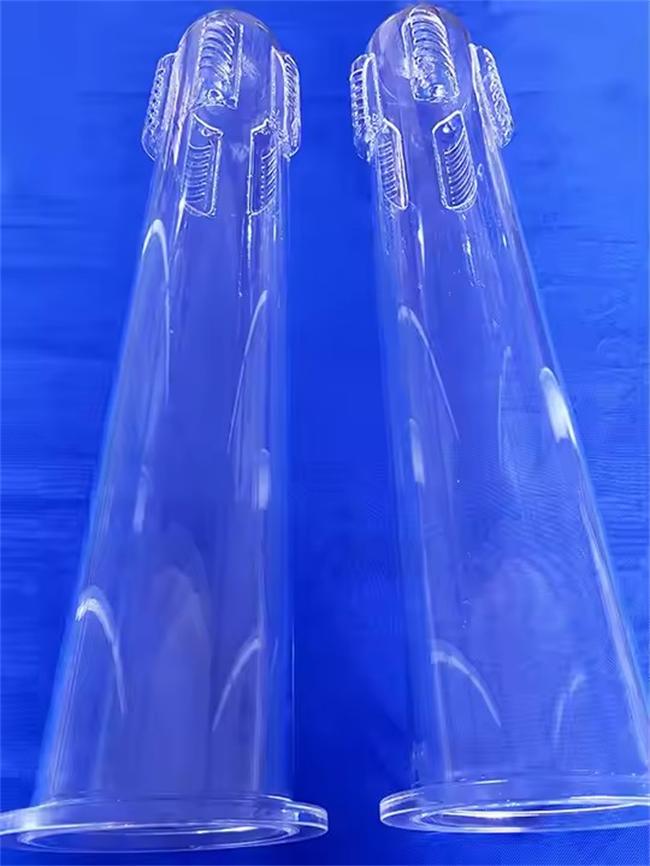 Ozone free large-diameter quartz furnace tubes Wholesaler