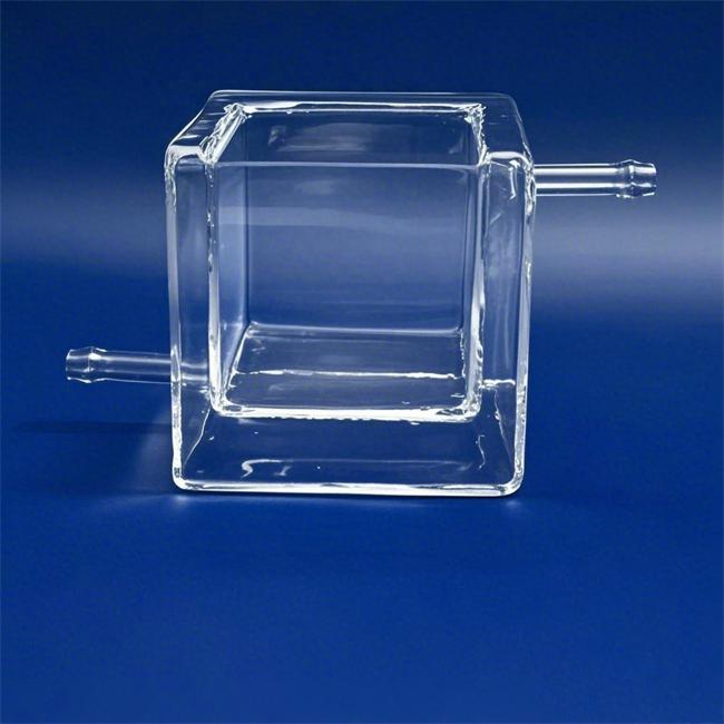 Transparent multi mouth quartz reaction tank wholesaler