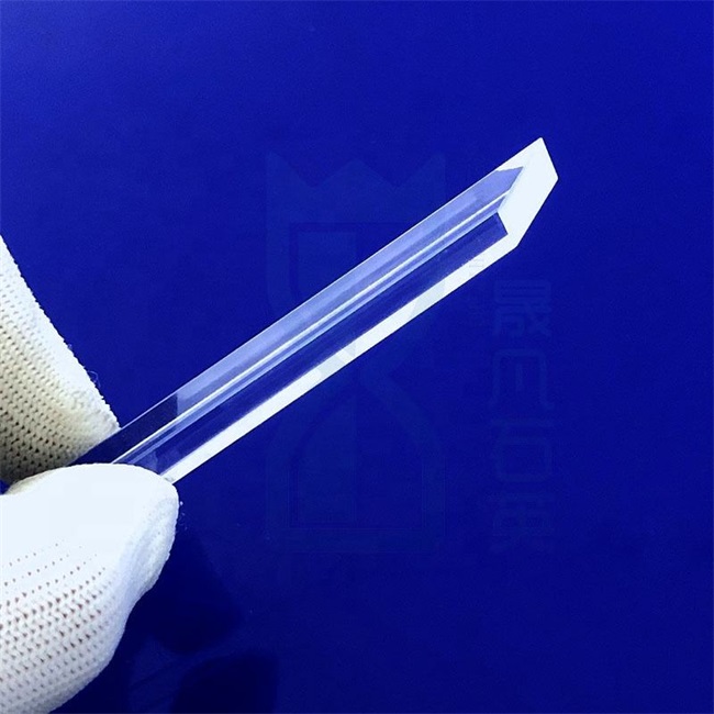 Piatto di vetro al quarzo inclineato alla fresatura CNC
