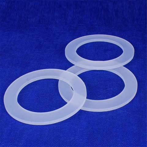 Accessoires de bride en verre de quartz transparent