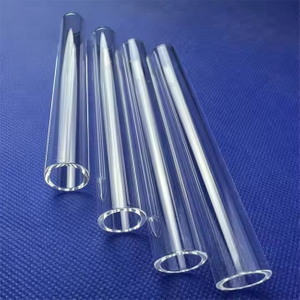Longitud Tubo de cuarzo transparente de alta pureza de 20-900 mm de alta pureza