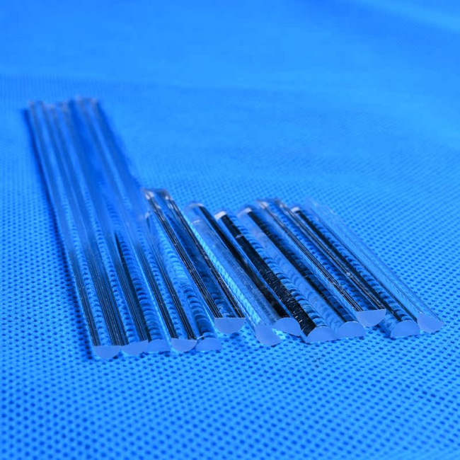 Corrosion resistant optical quartz glass rod