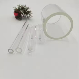 Liquid level gauge quartz tube
