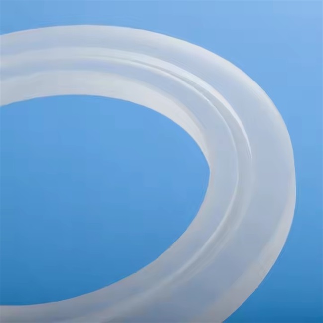 Milky white vacuum quartz glass flange ring price