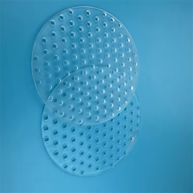 Fabricant de plaques de quartz poreuse de 5 à 100 mm d'épaisseur
