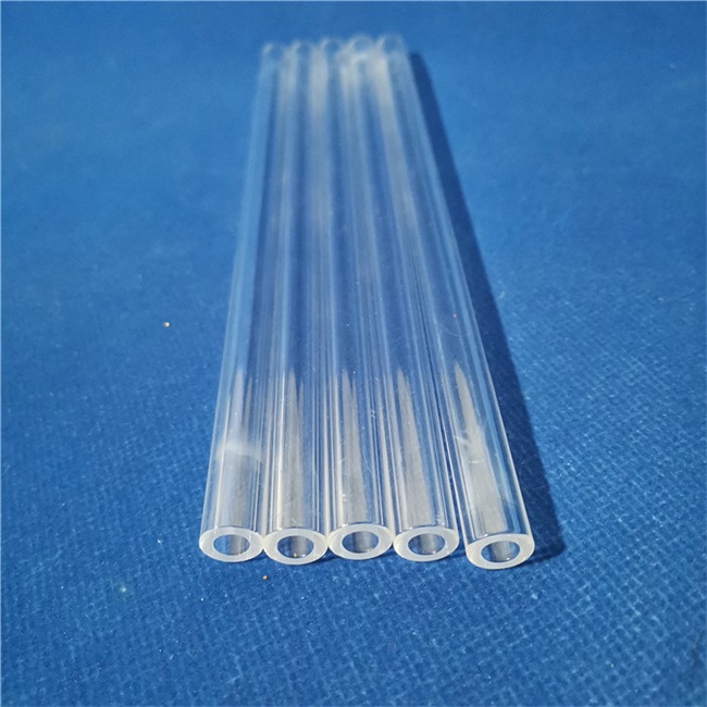 融合シリカガラスチューブの光学特性