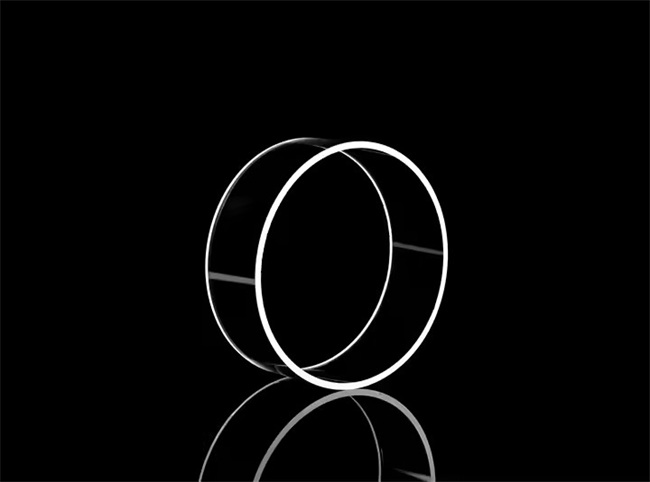 Fournisseur de tube de quartz sans ozone transparent de grand diamètre