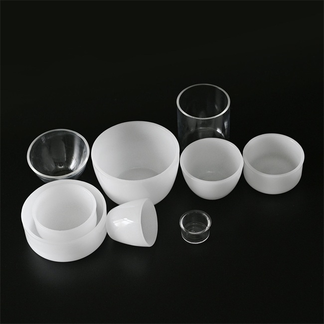 High-purity fused quartz crucible