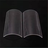 Transparent Curved UV Fused Silica Glass Plate