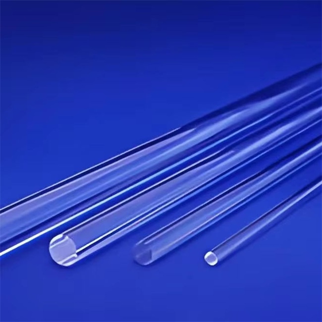 OEM polished and frosted quartz rods price