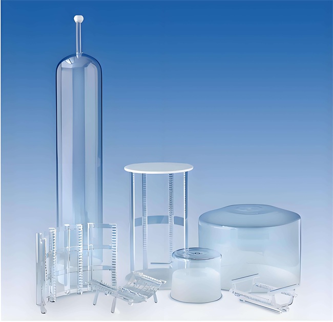 High temperature and corrosion-resistant quartz reaction vessel factory