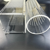 Square Circular Quartz Glass Tube