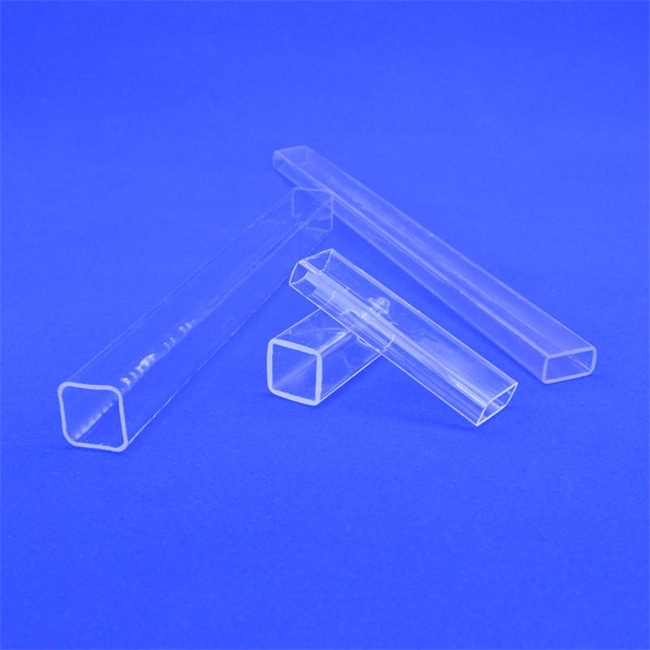 Square quartz glass tube wholesaler