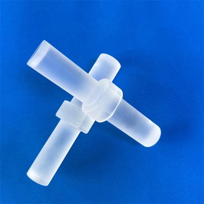 Semi-transparent frosted quartz rod factory
