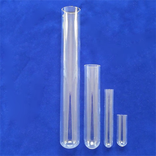 Main characteristics of quartz tubes