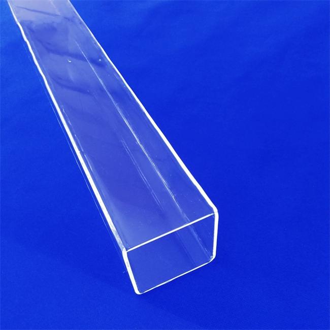 Fused Square Quartz Glass Tube-1