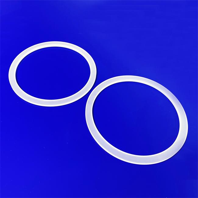 2-500mm transparent vacuum quartz flange seller