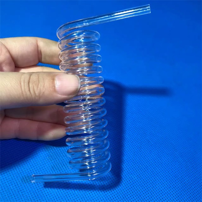 Heat-resistant quartz spiral tube manufacturer