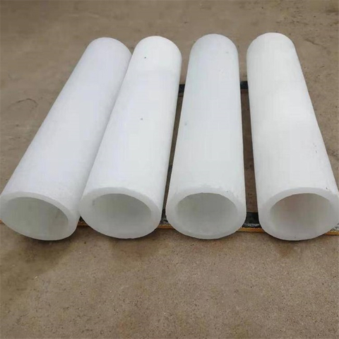 Diámetro personalizado 1.5-600 mm fabricante de tubo de cuarzo blanco lechoso