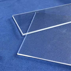 Plaque de verre de quartz de fenêtre UV transparente