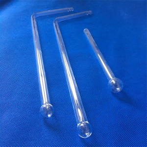 Tubo de quartzo de 1600 ° C resistente a alta temperatura
