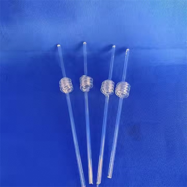 Diamètre 5-350 mm Tubes en verre de silice fusionnée chimique