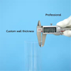 Small Diameter Tube Furnace Quartz Exhaust Pipe
