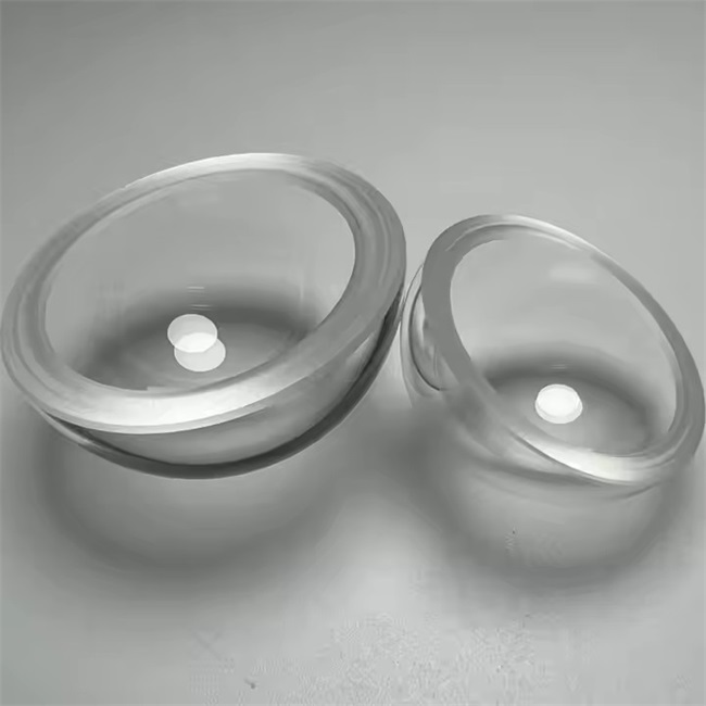 Wholesaler of optical fused dome quartz glass ball cover