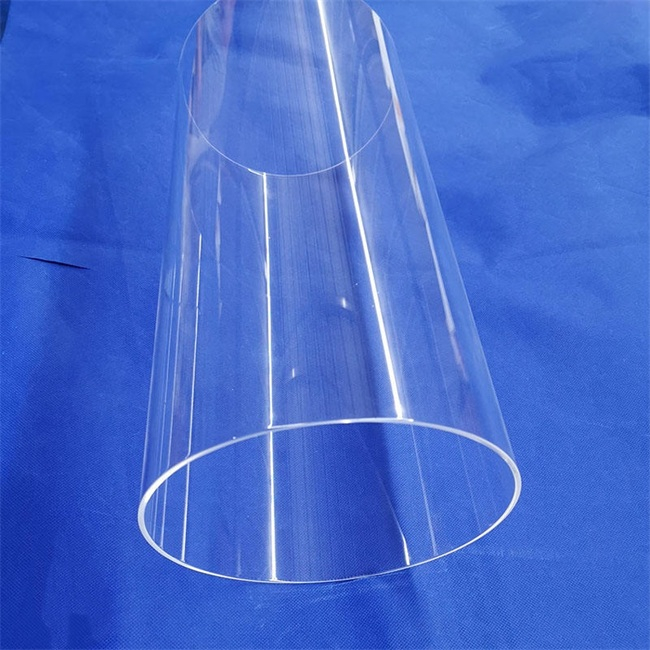 400mm Large Diameter Transparent Quartz Tube