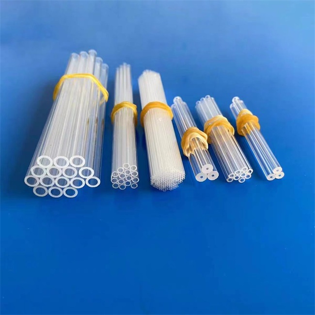 0.2-5 mm transparent capillary fused silica tube