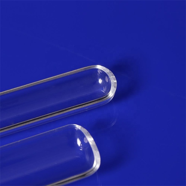 High-quality transparent quartz glass boat supplier