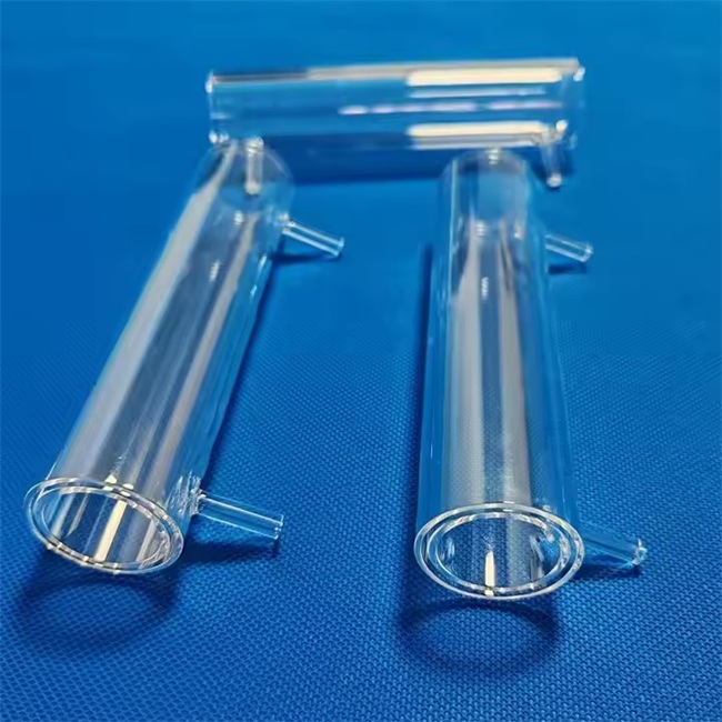 Water circulation condensing quartz tube supplier