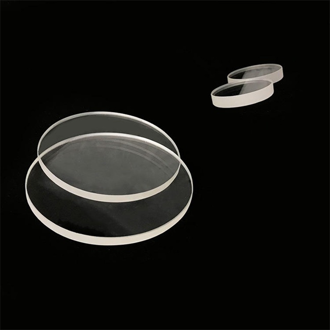 Round thick-walled fused silica boiler observation window supplier