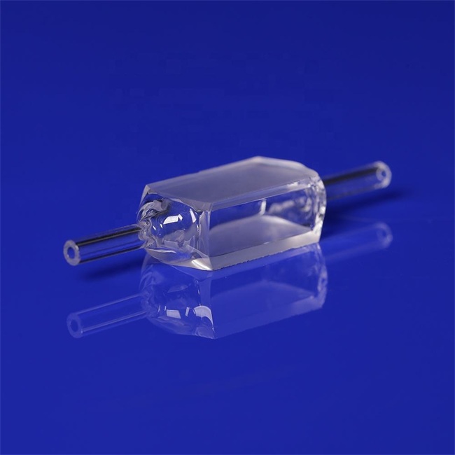 Laboratory transparent quartz cuvette price