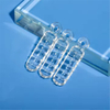 Bateau à quartz transparent de petite taille